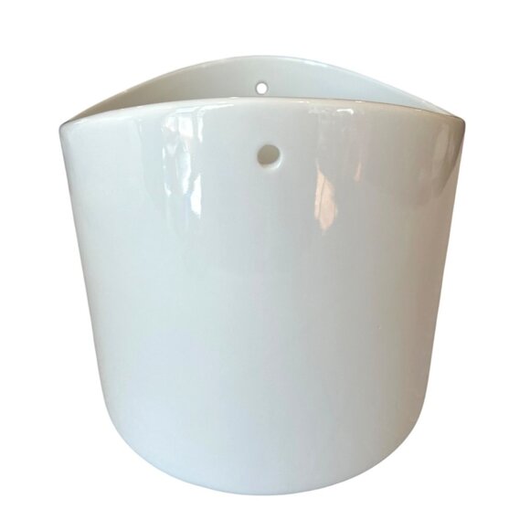Ralph Lauren Wyatt Porcelain Ice Bucket Replacement-Missing Handle and Tongs - Picture 1 of 8